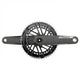 SRAM Kurbelgarnitur Force E1 Kurbelgarnitur 175 mm 46-33T - leichte - steife 2-fach Rennradkurbel