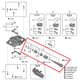 SHIMANO Pedalachse Baugruppe f.PD-M9200, B.C.9/16"x20T.P.I., links general - 9200, 16"