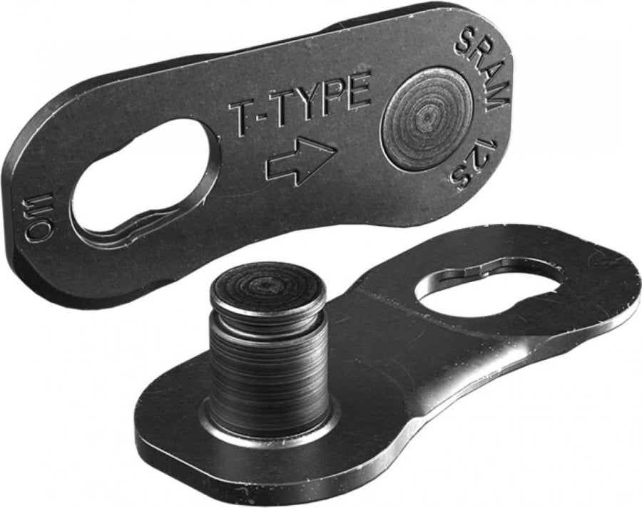 SRAM Kettenverschluss Power Lock T-Type 4er Packung schwarz - schneller, sicherer Kettenverschluss
