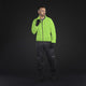 CHIBA Race Performance Jacke - neongrün, wasserdicht & atmungsaktiv, Größe M