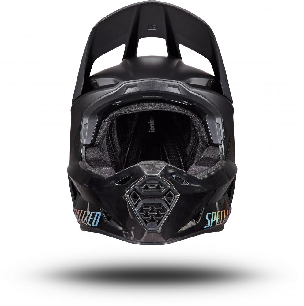 DISSIDENT 2 HLMT CE BLK L - Zertifizierter Motorradhelm in Schwarz Größe L