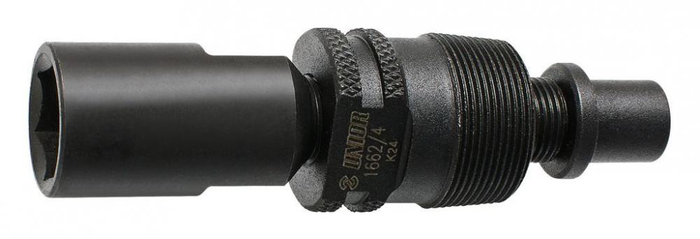 Tretkurbelabzieher 1662/4 Für Beschädigte Innengewinde, Kompatibel Mit Vierkant-, Shimano Octalink- Und Isis-kurbeln, Aus Premium Flex Plus Kohlenstoffstahl