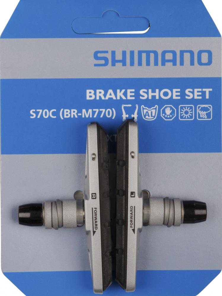 Bremsschuh S70c Cartridge Br-t670 ? Für Alufelgen, Silber