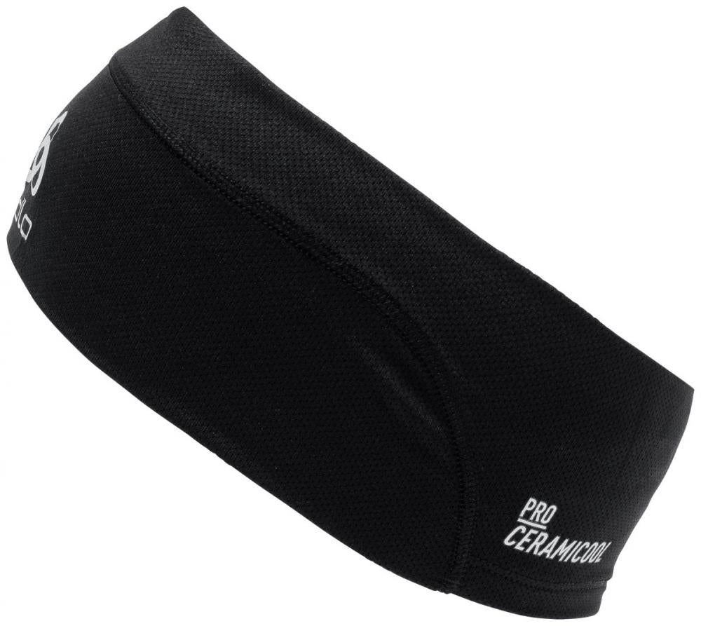 Odlo Stirnband CERAMICOOL black Größe One Size