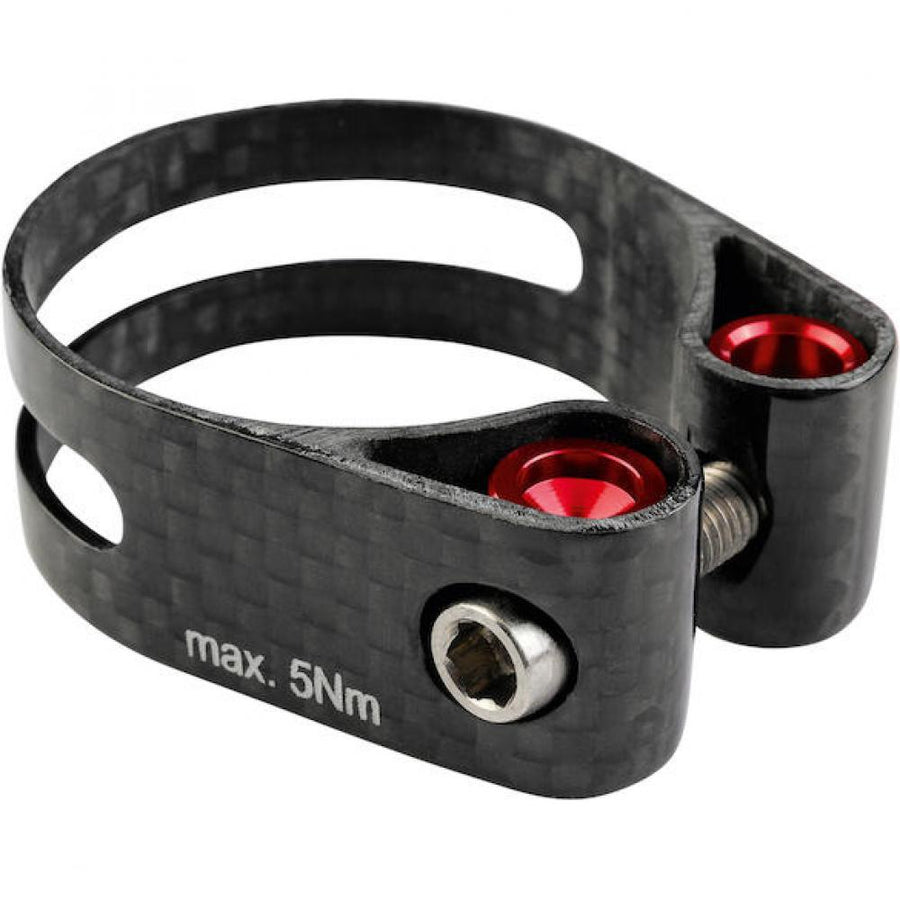 Procraft Sattelstützklemme PRC SPC1 Ø 36.0 mm Rot - 12 g Carbon