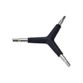 BBB Cycling BBB Innensechskantschlüssel ThreeStar 2/2.5/3mm schwarz 2/2.5/3 mm - kompakter Multi-Innensechskantschlüssel