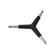 BBB Cycling BBB Innensechskantschlüssel ThreeStar 2/2.5/3mm schwarz 2/2.5/3 mm - kompakter Multi-Innensechskantschlüssel