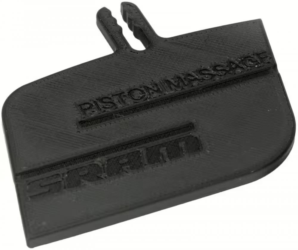 Spacernzur Unterstützung Der Bremseinstellung, Passend Für Alle Sram Bremssättel, Ausgenommen Monoblock Bremssättel, 3,7mm Breit, Aus Kunststoff, Schwarz