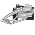 SunRace FDMS66 Umwerfer 2x10-fach Silber - DualPull Clamp TopSwing