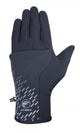 CHIBA All Weather Overflap - Radhandschuhe S schwarz mit Regenüberzug & Touchfunktion