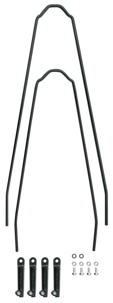 SKS Bluemels Primus Strebenersatz-Set 53 mm für Trekkingräder, kompatibel mit SKS Schutzblechen, inklusive Befestigungsmaterial für stabile Montage