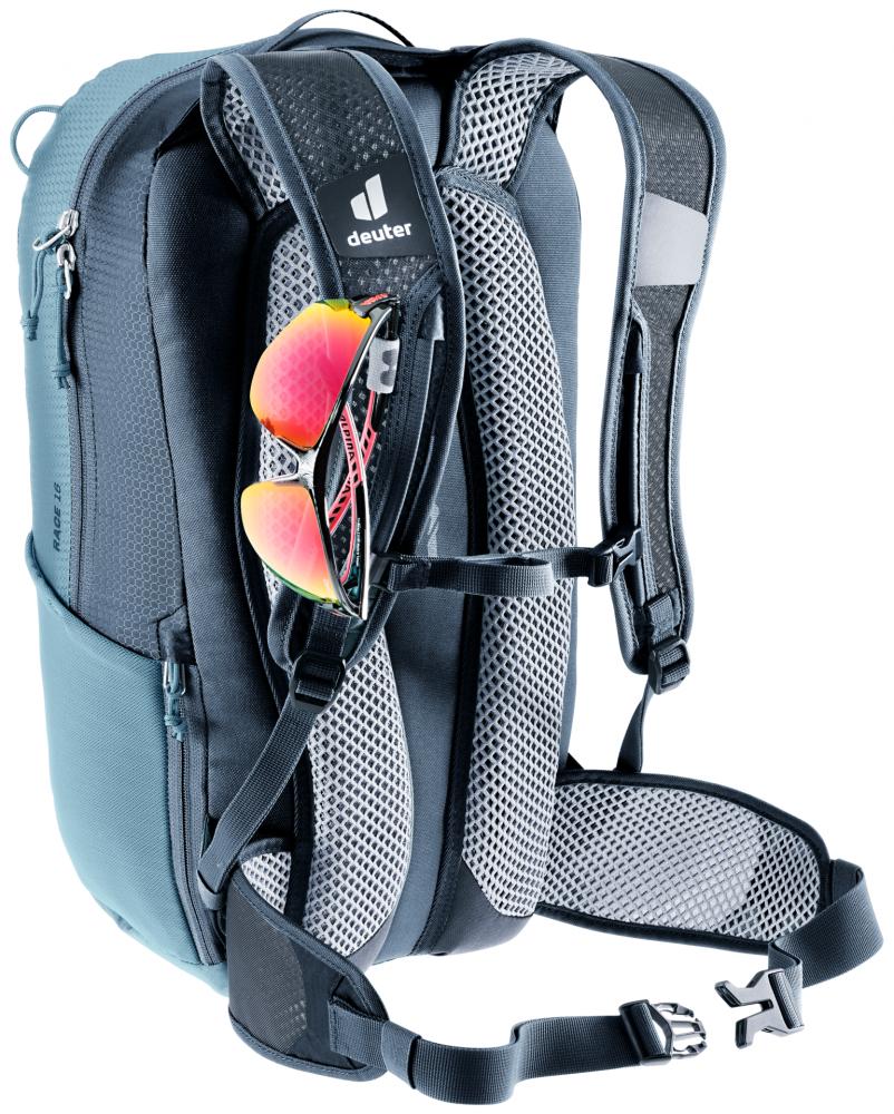 Deuter Race 16 Fahrradrucksack 16 Liter Beige - Leichter Rucksack mit Airstripes
