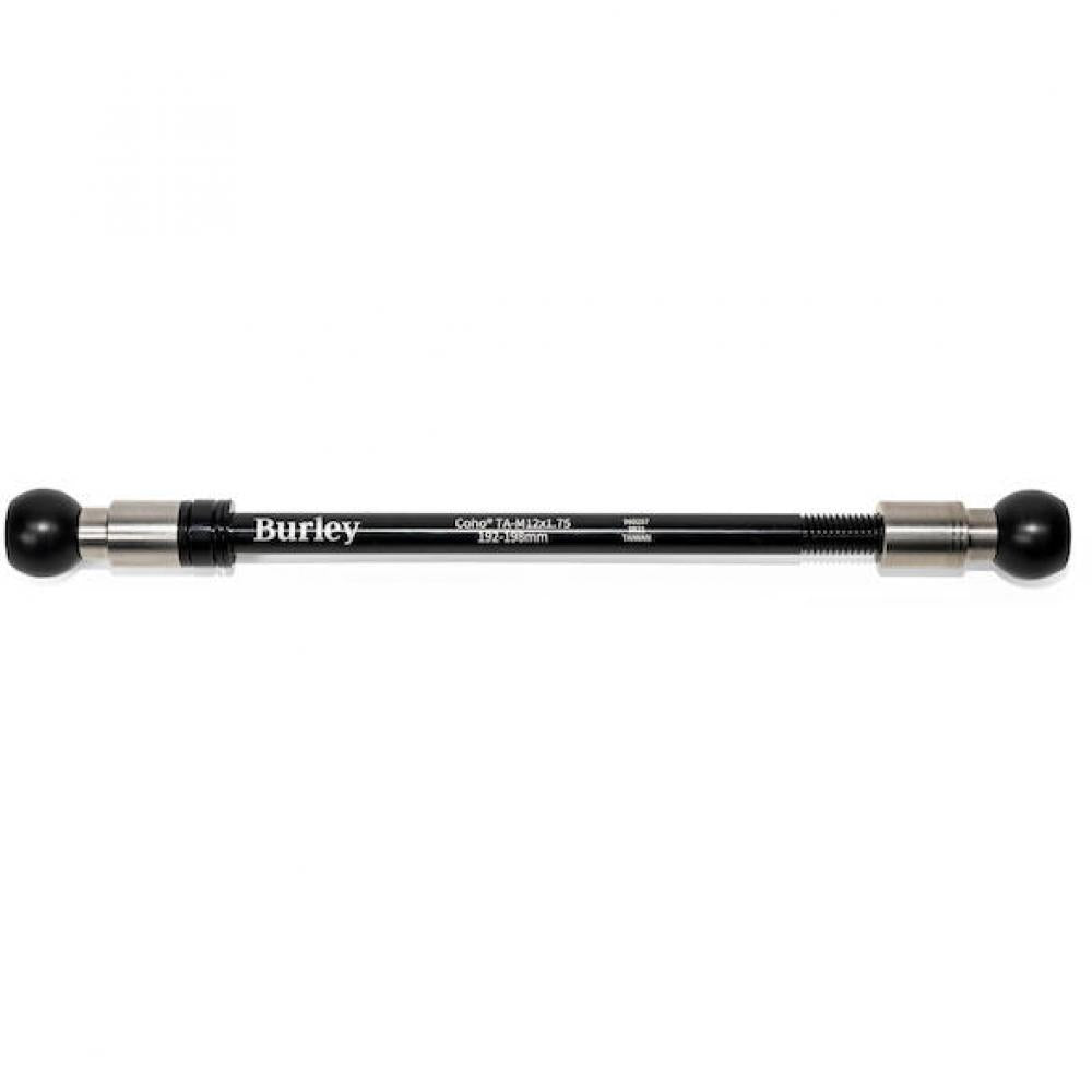 Burley Steckachse COHO XC M12x1.75, 192-198 mm Schwarz - Adapter für 12 mm Hinterradachsen
