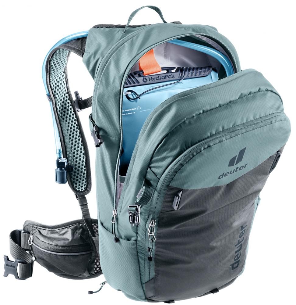 Deuter Compact 14+3 Fahrradrucksack 860 g Graphite - Leicht & ergonomisch