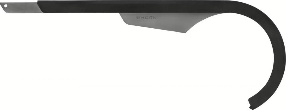 HORN Catena A08B Kettenschutz aus schwarz eloxiertem Aluminium für Bosch Antrieb, 26-28 Zoll.