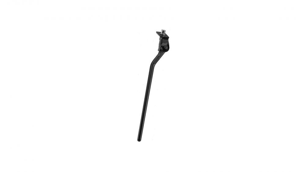 PLETSCHER Seitenständer ESGE 28 Zoll schwarz - Aluminium-Druckguss, Ständerplatte 305 mm, mit Innensechskantschraube M10 x 20 und Federring, robust für Erstausrüstung