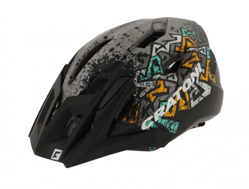 Cratoni Kinderhelm AllRide jr MTB wild anthrazit matt Unisize 53 bis 59cm