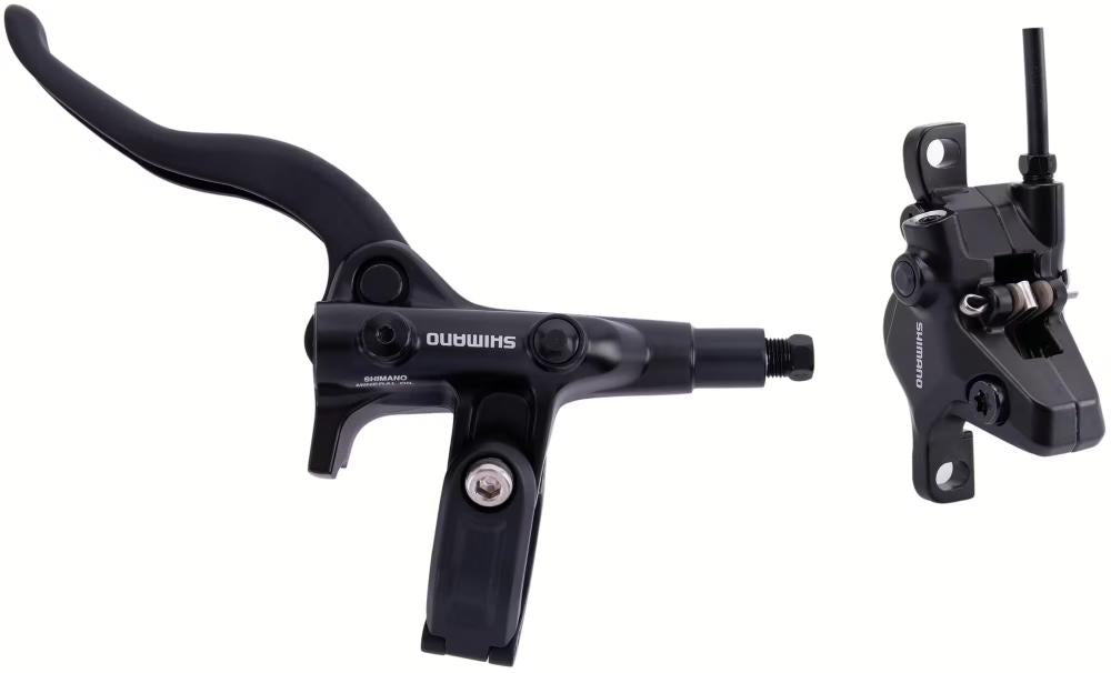 SHIMANO Scheibenbremse M4100/MT410 VR - Vormontierte Vorderrad-Bremsanlage für MTB