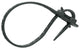 SKS MonkeyLink ML-1 MonkeyStrap Doppelkopf-Kabelbinder, schwarz, 180 x 7 mm, zur sicheren Bündelung von Brems- und Schaltzügen am Fahrradcockpit