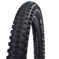 Schwalbe Little Joe 16 Zoll Kinderfahrradreifen, schwarz, mit grobem Profil.