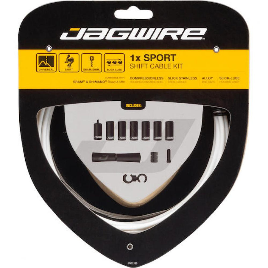 Jagwire Schaltzugset 1X Sport Shift Weiß