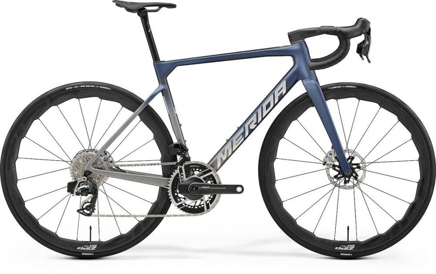 Merida SCULTURA 10K silk blue/grey(flash bcp) S blau - leichtes Carbon-Rennrad für maximale Performance
