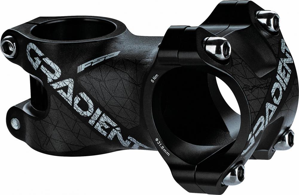 Vorbau Gradient +6° 31,8 X 45 Mm Schwarz - Leichter Aluminium-vorbau Für Mtb