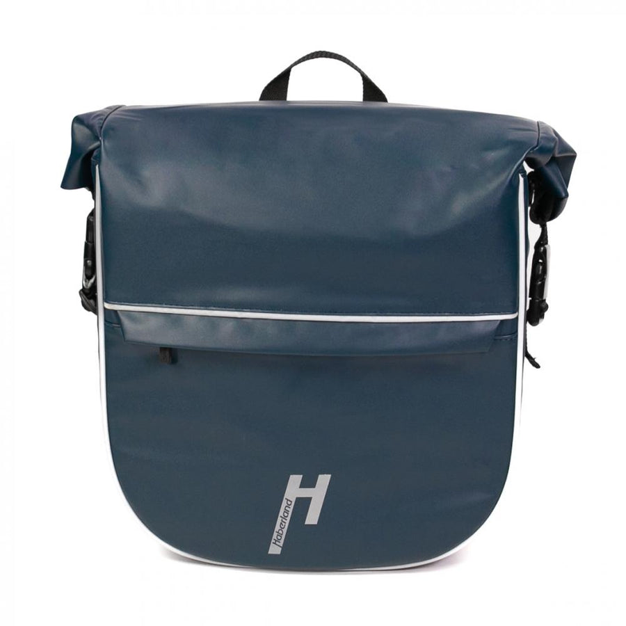 Haberland Frontträger-Tasche eMotion blau - formstarke, wasserdichte Transportlösung