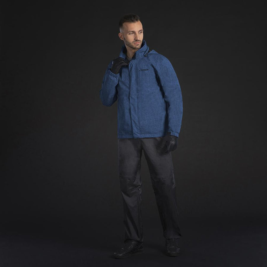 CHIBA Allweather Jacke - wasserdicht, winddicht, atmungsaktiv, 4XL, marine