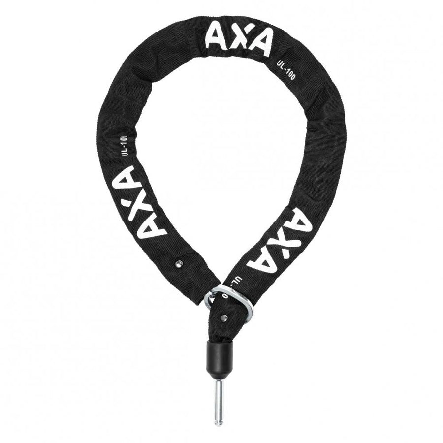AXA ULC 100 Kette für Rahmenschloss in Schwarz als zusätzlicher Diebstahlschutz für Fahrräder.