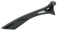 SKS HR-Schutzblech Dashblade - 26-27,5 Zoll - Steckschutzblech für MTB Leichtes und robustes Schutzblech für das Hinterrad, ideal für Mountainbikes mit 26-27,5 Zoll