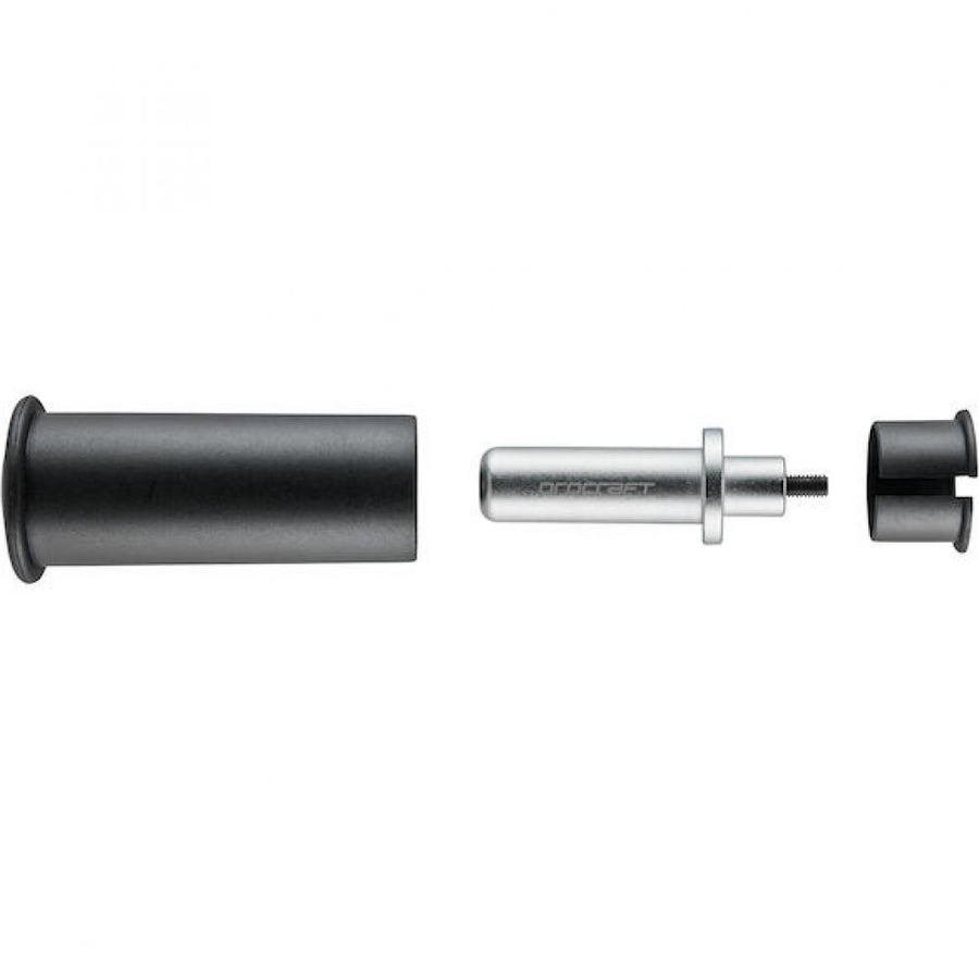 Procraft Krallenmutter Einschlagwerkzeug Advanced 1" 1 1/8" in Schwarz/Silber für präzise Kralleinschläge.