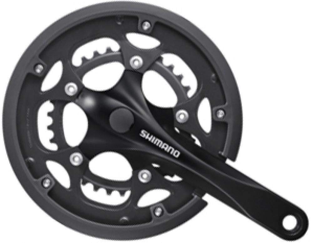 SHIMANO Kurbelgarnitur FC-RS200 8-fach Kurbelgarnitur - 8-fach, 170 mm, 50-34 Zähne, 34 Zähne