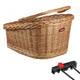 KLICKfix Fahrradkorb Weidenkorb GT braun 26x47x37 cm