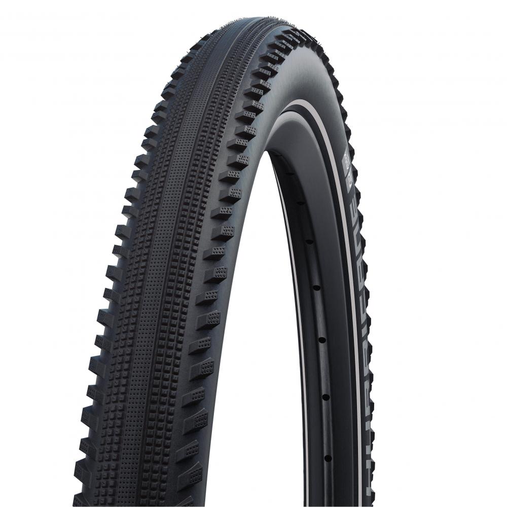 Schwalbe Hurricane Performance Line Drahtreifen 42-622 Schwarz - Modernes Profildesign für Straße & Gelände