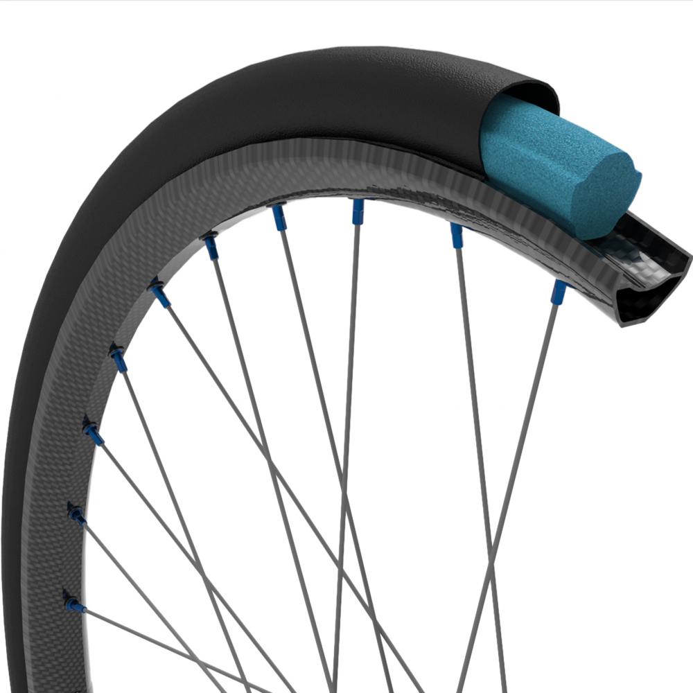 Tubolight Reifeneinlagen-Set EVO Road 28"/700c Blau - maximaler Pannenschutz für Road-Reifen