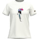 SHIMANO W's Sentiero Ltd. T-Shirt s White - atmungsaktives Performance-Bike-Shirt