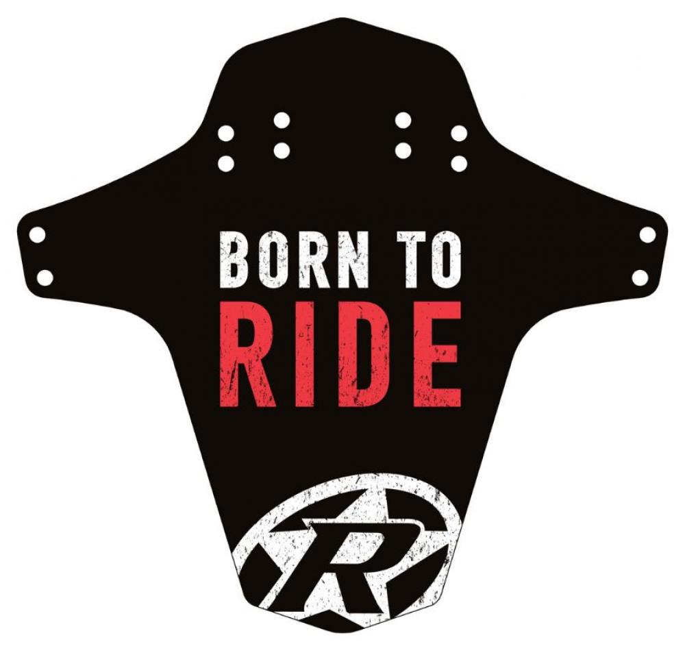 Reverse Schutzblech Born to Ride Vorder- u. Hinterradmontage schwarz rot