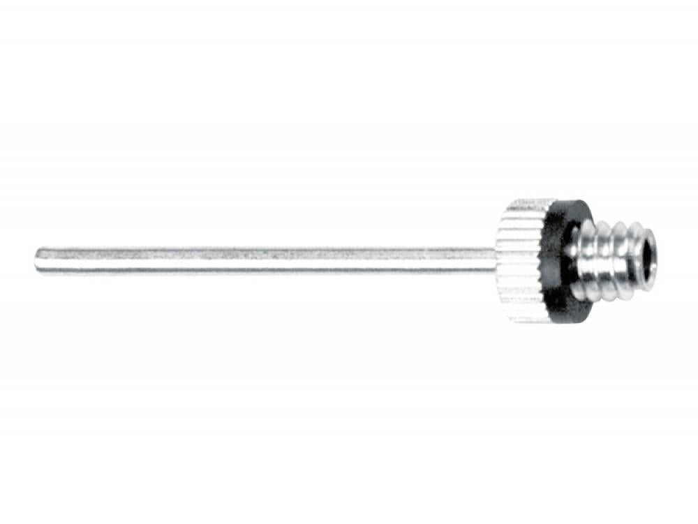 SKS Nadelventil mit Dichtung für Fahrräder, Anschluss VG 5,25, präzise Luftregulierung, langlebiges Material, ideal für Luftpumpen, silber, hochwertige Verarbeitung