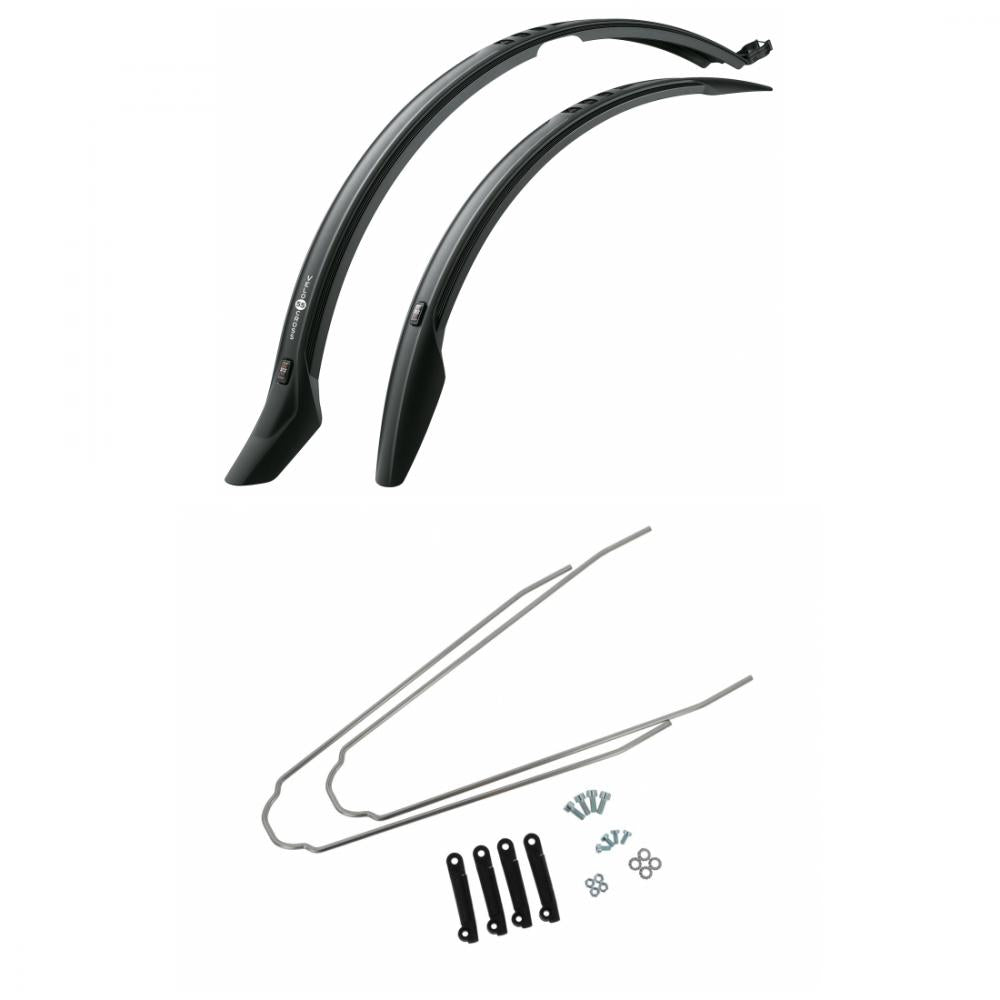 SKS Schutzblechset Velo 55 Cross 26 Zoll bis 29 Zoll Set inklusive Strebenset