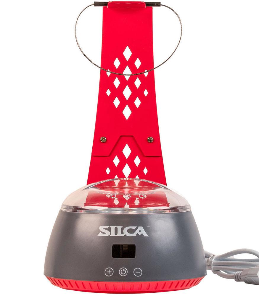 SILCA Ultimate Chain Wax System: Elektrischer Wachswärmer mit 600 ml Fassungsvermögen, präziser Temperatureinstellung von 75125 °C, integriertem Trockenständer und Kettenkupplung für effizientes Heißwachsen von Fahrradketten