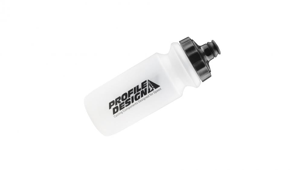 Profile Design Icon SS Trinkflasche 620 ml BPA-frei, auslaufsicher, weiches, griffiges Material für besten Komfort, ideal für aktive Radfahrer