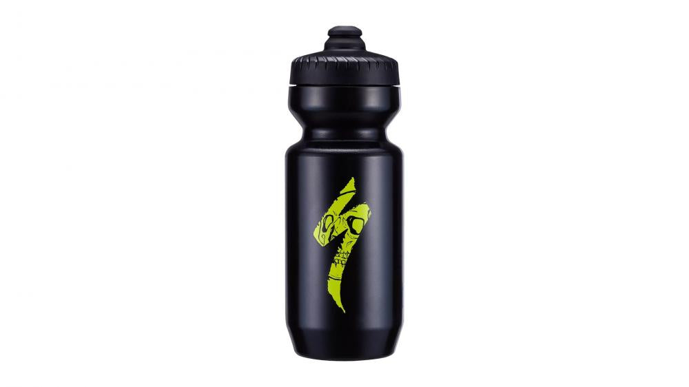 PURIST MFLO 2.0 BTL SKULL YEL 22 OZ - Wasserflasche 650ml - Trinkflasche