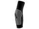 100% Ridecamp elbow pads S black/grey - leichter MTB-Ellbogenschoner mit Top-Belüftung
