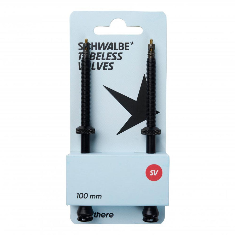 Schwalbe Tubeless Ventil 100mm - 2er Set für hohe Felgen Rennrad MTB Gravel