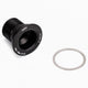 Race Face Cinch Kurbelschraube Unterlegscheibe M18 non drive side schwarz matt - präziser Sitz für Cinch-Kurbeln