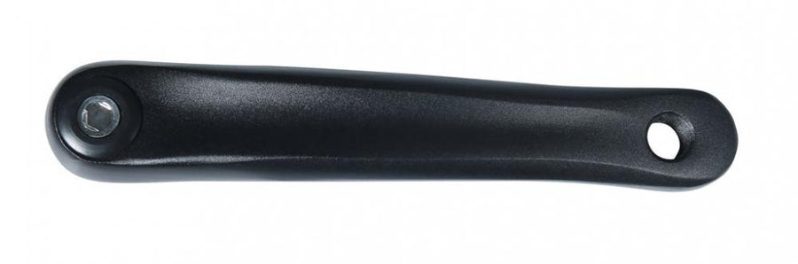 Kurbel Wing links 170mm lg Alu schwarz 4kant