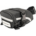 Procraft Satteltasche Mini II 0,5 l Schwarz - kompakte Fahrrad-Werkzeugtasche mit Riemenbefestigung
