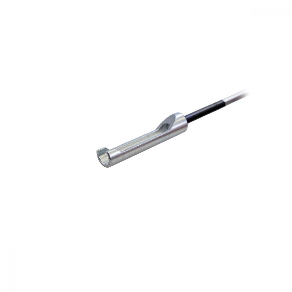 Wiha Adapter SW 8,0, präziser silberner Montageadapter für MAGURA Bremsgriffgehäuse mit schwarzem Kabel.