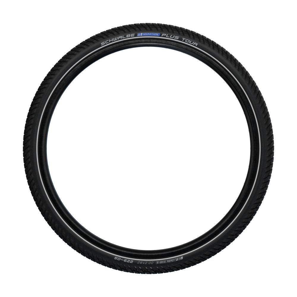Schwalbe Reifen Marathon Plus Tour 28x2.00\" 50-622 schwarz Reflex E-50 HS619 Draht